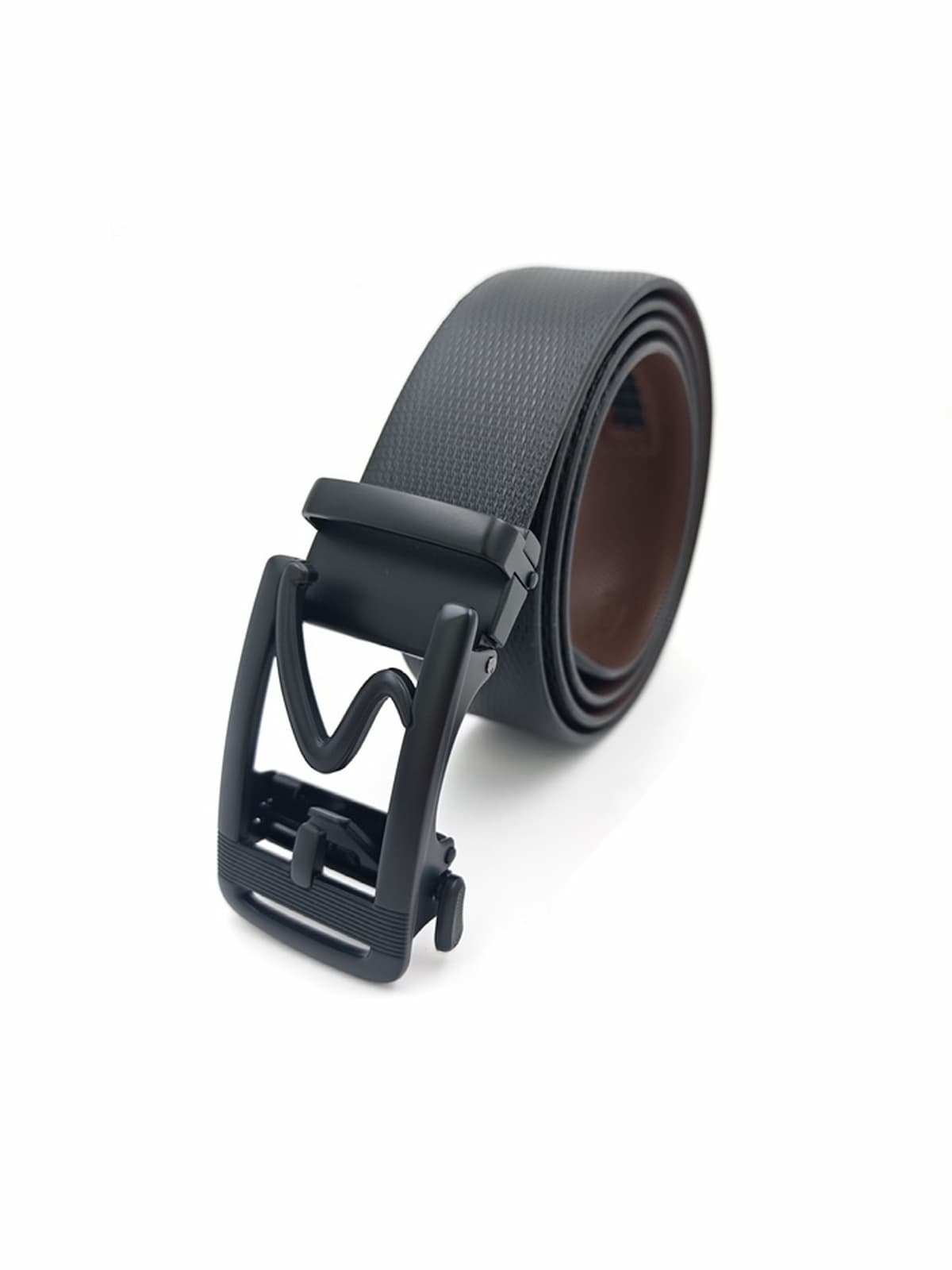 Men’s PU Leather Belt – Adjustable Auto - Lock Buckle
