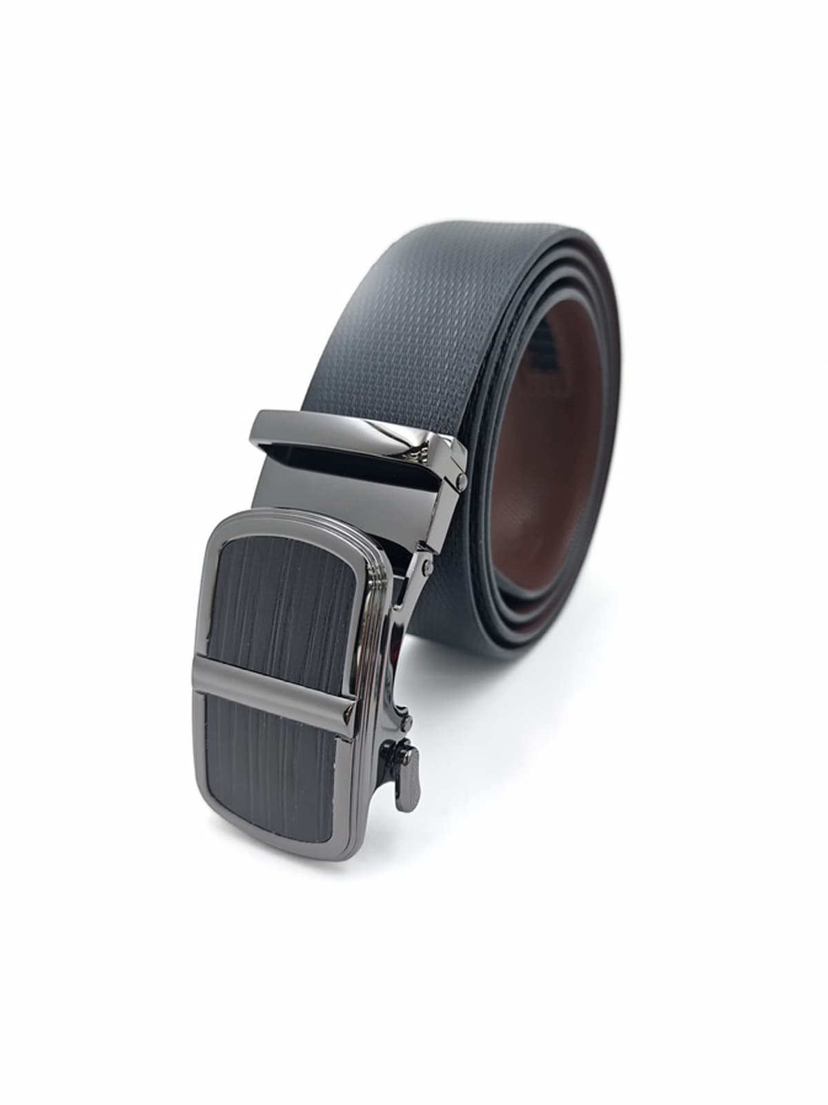Men’s PU Leather Belt – Adjustable Auto - Lock Buckle